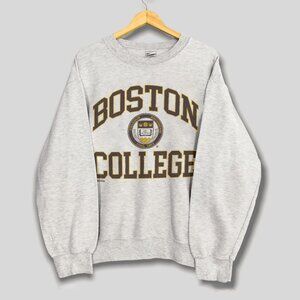 Vintage Boston College University Crewneck Sweatshirt, Retro BC University Shirt